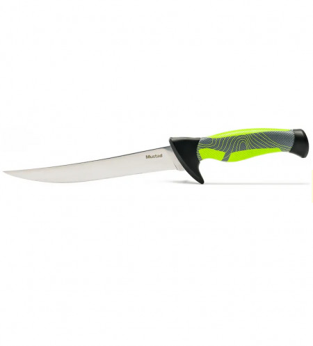 CUTIT FILETAT LAMA TEFLONATA 20.3CM GREEN MUSTAD