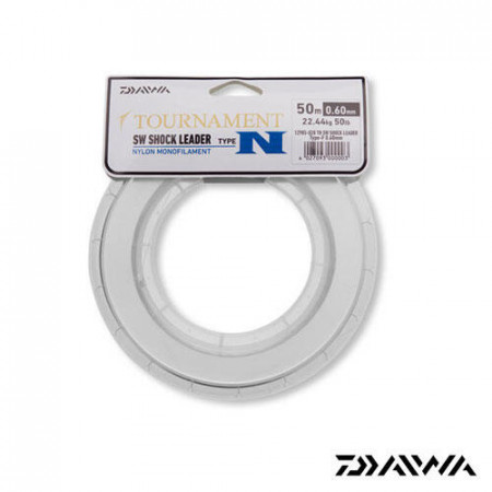 FIR INAINTAS MONO DAIWA TN SW SHOCK LEADER T-N 0.90MM / 49.4KG / 50M