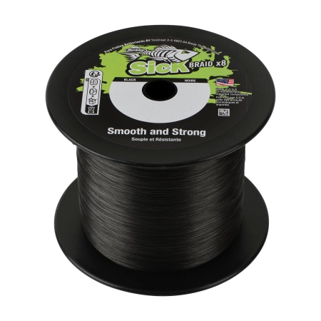 FIR TEXTIL BERKLEY SICK BRAID X8 2000M/2180YD, 0,12MM, 11,2KG/24LB BLACK
