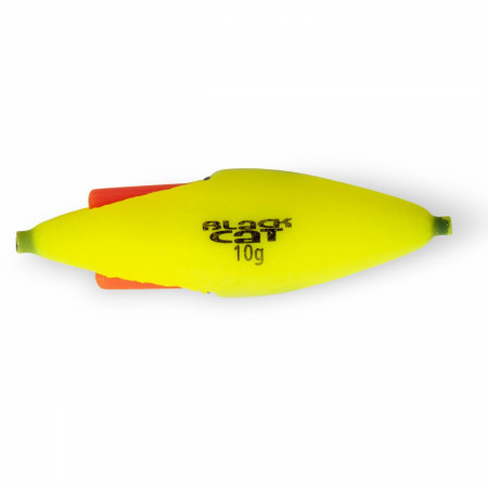 PLUTA LUMINOASA BLACK CAT 40G LIGHTNING FLOAT YELLOW