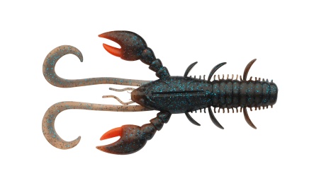 RAC BERKLEY PULSE REALISTIC CRAW 10CM DARK CRAY UV CLAW 6BUC