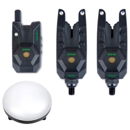 SET AVERTIZOARE + STATIE SONIK HEROX 2+1 (ROSU+ALBASTRU)+LAMPA CORT