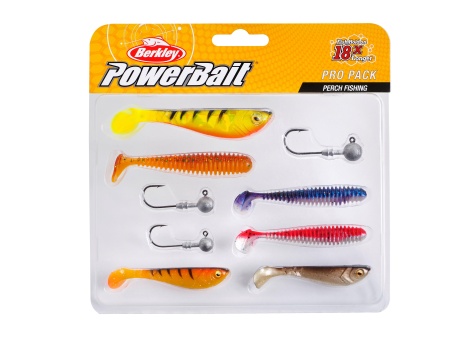 SET SHADURI BERKLEY POWERBAIT PRO PACK PERCH