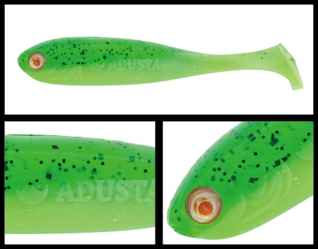SHAD ADUSTA PENTA SHAD 2 5CM 114 GREEN CHART SEED SHINER UV 8BUC/PLIC
