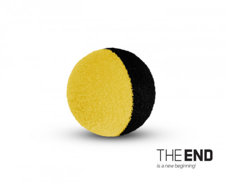 THE END ZIG RIG NEGRU-GALBEN / 10BUC 12MM