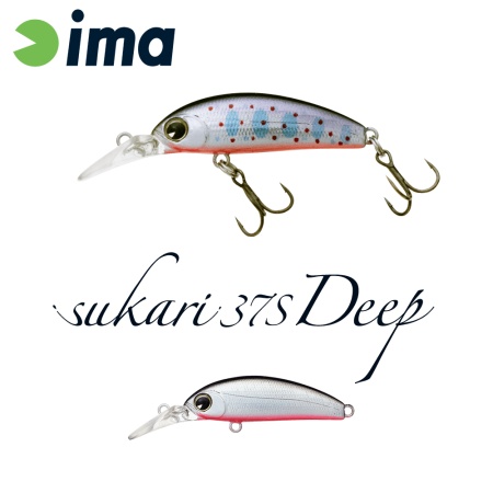 VOBLER IMA SUKARI 37S DEEP 37MM 3GR 006 SILVER BLACK
