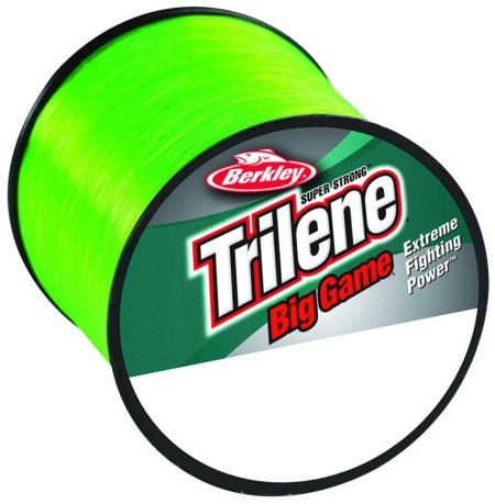 FIR MONOFILAMENT BERKLEY TRILENE BIG GAME 600M, 0,38MM, 10KG/22LB SOLAR