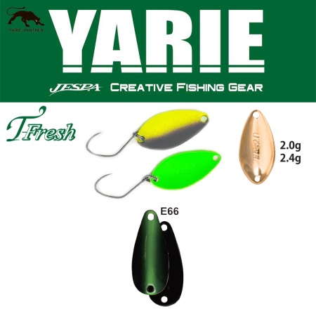 LINGURITA OSCILANTA YARIE JESPA 708T T-FRESH 2.4GR CULOARE E66 FITS GREEN