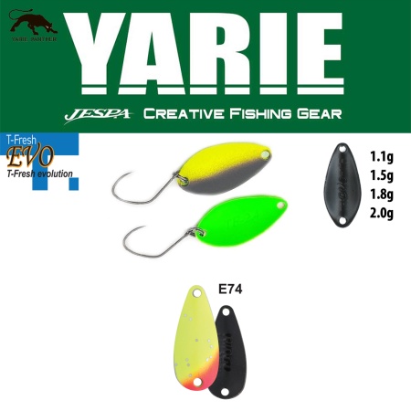 LINGURITA OSCILANTA YARIE JESPA 710T T-FRESH EVO 2.0GR CULOARE E74 LEMON SQUASH