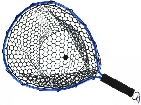 MINCIOG RTB RUBBER LANDING NET BLACK AND BLUE