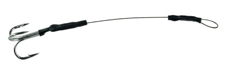 MONTURA CU STRUNA SOFT LURE 5.5KG 5.5CM NR 10 3BUC/PLIC