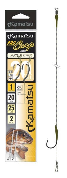 RIG CRAP KAMATSU PRO CARP MATSUI EXPERT 20CM, NR.1, 2BUC/PLIC
