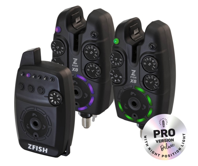 【アース】ホビー2 SET DE AVERTIZORI ZFISH ZX8 PRO 2+1
