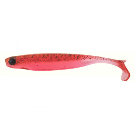 SHAD MUSTAD MEZASHI Z MINNOW 7.6CM TRANSPARENT RED 6BUC / PL
