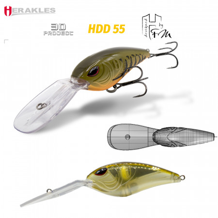 VOBLER HERAKLES HDD 55F 7.0cm 27gr Ayu Laminated