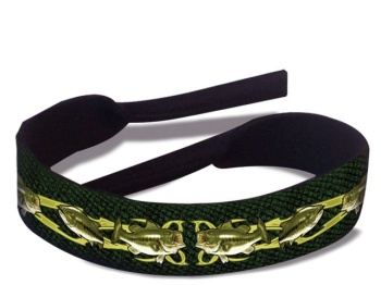 BANDA ELASTICA OCHELARI FLYING FISHERMAN GREEN BASS SOFT