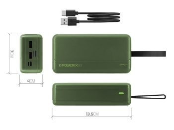 BATERIE POWERBANK DELPHIN POWERIX / 27 000 MAH 27 000 MAH - Img 3