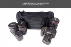 BORSETA DD ACTION PACK NEGRU