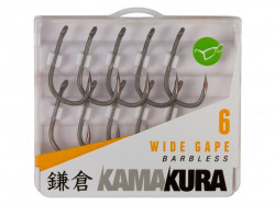 CARLIG KORDA KAMAKURA WIDE GAPE BARBLESS NR.8 10BUC/PL