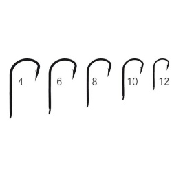 CARLIG MUSTAD NICHEL NEGRU FORJAT REVERS NR 8 10028BLN.8 - 10BUC/PL