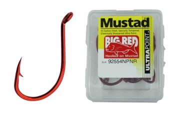CARLIG MUSTAD ULTRAPOINT BEAK BAIT HEAVY BIG RED NR.6/0 5BUC/PL