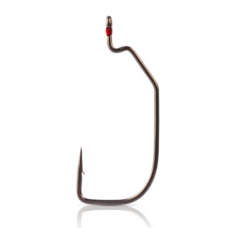 CARLIG OFFSET MUSTAD ASSAULT WIDE GAP OCHI TITAN 6BUC/PL NR. 4/0