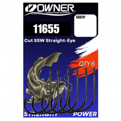 CARLIG OWNER 11655 CUT SSW STRAIGHT-EYE NO: 5/0 BUC/PAC 6