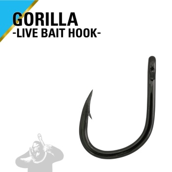 CARLIG OWNER 5105 CUT GORILLA LIVE BAIT HOOK CUTTING POINT NO5/0, BUC/PAC 4 - Img 6