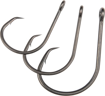 CARLIGE BLACK CAT CIRCLE HOOK DG 8/0 5BUC - Img 2