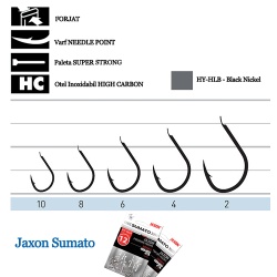 CARLIGE JAXON SUMATO KOISO NR 10 NEGRU 10/PLIC