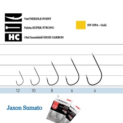 CARLIGE JAXON SUMATO YAMAME NR 12 GALBEN 10/PLIC