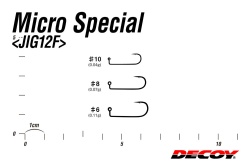 CARLIGE JIG DECOY JIG12F MICRO SPECIAL NR.10 9BUC/PLIC