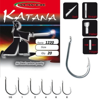 CARLIGE MAVER KATANA 1220 NICHEL NR 1/0
