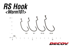 CARLIGE OFFSET DECOY WORM 101 RS NR.2 8BUC/PLIC