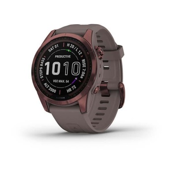 CEAS GARMIN FENIX 7S SAPPHIRE SOLAR DARK BRONZE TI / GRAY 42MM