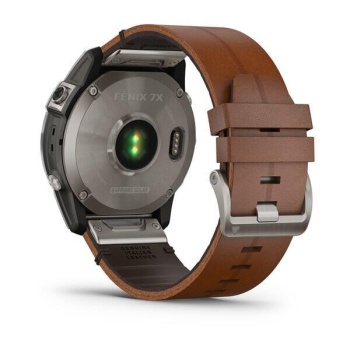 CEAS GARMIN FENIX 7X SAPPHIRE SOLAR TITAN / PIELE 51MM - Img 10