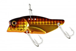 CICADA JACKALL KNOCKIN JAW 1/2OZ DOUBLE CLUTCH GOLD&BLACK