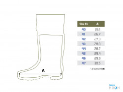 CIZME PENTRU RAU DELPHIN HRON MARIME 46