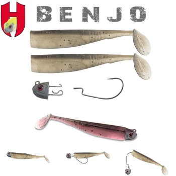 COMBO SHAD HERAKLES BENJO 3 7.5cm SMOKE PINK COMBO SHAD HERAKLES