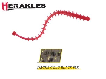 CREATURA HERAKLES TREMORS WORM 6.8cm Smoked Gold/Black Flake