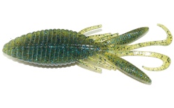 CREATURA HIDE UP STAGGER WIDE HOG 3.3 8.4CM 128 GREEN LIGHT GILL 5BUC/PLIC
