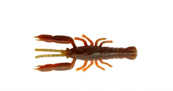 CREATURA SAVAGE GEAR 3D CRAYFISH RATTLING 6,7CM/2,9G BROWN ORANGE - Img 2