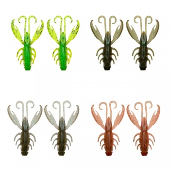 CREATURA ZECK EDWARD 7.1CM MIXED 2 8BUC