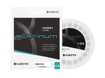 FIR FLOTANT MUSCA GREYS PLATINUM X COMP 2-4# FLOAT