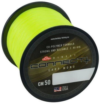 FIR MONOFILAMENT BERKLEY DIRECT CONNECT CM50 GALBEN 0.34MM/8.8KG 1200M