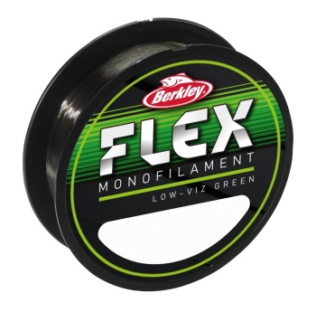 FIR MONOFILAMENT BERKLEY FLEX MONO 300M/330YD, 0,25MM, 4,8KG/11LB LOWVIS GREEN - Img 2