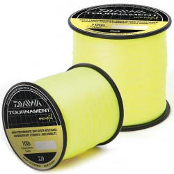 FIR MONOFILAMENT DAIWA TOURNAMENT FLUO GALBEN 035MM.6,80KG.1040M