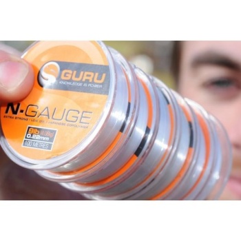 FIR MONOFILAMENT GURU N-GAUGE 0,13MM.4LB.100M - Img 3