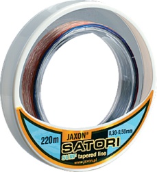 FIR MONOFILAMENT JAXON SATORI SURF CONIC 220M 0.30-0.50MM