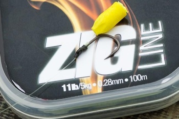 FIR MONOFILAMENT MONTURI KORDA ZIG/FLOATER HOOKLENGTH 0,28MM/11LB/100M - Img 2